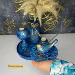 ست رو میزی شش تکه سفالی | JCHK-6137