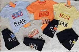 ست تیشرت و شلوارک پسرونه | JCHK-438