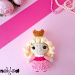 عروسک بافتنی پرنسس آرورا | JCHK-5177