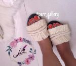 صندل روفرشی مکرومه | JCHK-2668