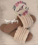 صندل روفرشی مکرومه | JCHK-2668