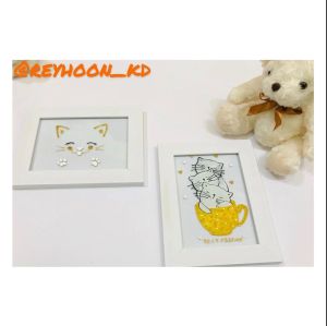 تابلوی دکوراتیو گربه | JCHK-1575