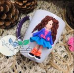 ماگ طرح دختر روسی با دامن | JCHK-3851