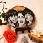 نقاشی روی چوب مهسا