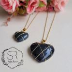 گردنبند قلب باربی | JCHK-6042