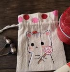 ساک خرید پارچه ای نقاشی با دست