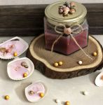 شمع دست ساز همرا با درب فلزی | JCHK-3426