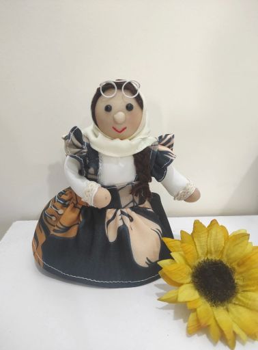 عروسک دست ساز دختر زیبا | JCHK-4423