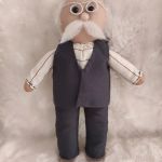 عروسک اقاجان سیبیل کلفت | JCHK-5475