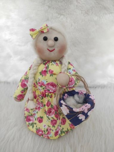عروسک ننه جون ،عروسک پیر زن،یلدایی | JCHK-5677