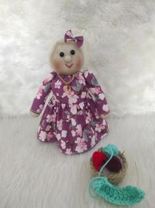 عروسک ننه جون ،عروسک پیر زن | JCHK-5680