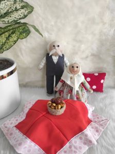 عروسک پیر زن سنتی،ننه سرما،عروسک ننه جون یلدایی | JCHK-5769