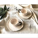 فنجون و پیش دستی سرامیک | JCHK-2917