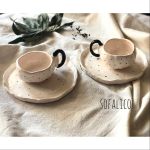 فنجون و پیش دستی سرامیک | JCHK-2917