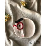 فانتزی سرامیکی صورت دختر | JCHK-2921