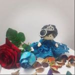 عروسک روسی دختر کوچک آبی | JCHK-4443