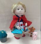 عروسک روسی خنگول شنل قرمزی | JCHK-4582