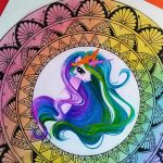 تابلو نقاشی یونیکورن | JCHK-3934