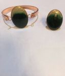 نیم ست بیضی دورنگی | JCHK-2481