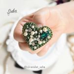 قلب کوچک جواهردوزی | JCHK-2997