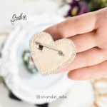 قلب کوچک جواهردوزی | JCHK-2997