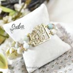 دستبند طرح شعر زنانه کد 8 | JCHK-3906