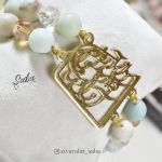 دستبند طرح شعر زنانه کد 8 | JCHK-3906