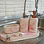 ست جامایع . ست کنارسینکی. جامایع و جااسکاجی و گلدان | JCHK-6230