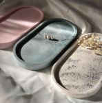 ظرف سرو سینی بیضی بتنی | JCHK-6333