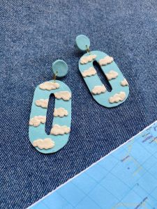 گوشواره آسمان ابری | JCHK-6395