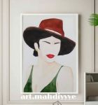 نقاشی مینیمال با ابرنگ | JCHK-3369