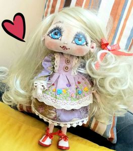 عروسک با چشم دریا | JCHK-4289