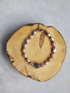 دستبند مروارید پرورشی  | JCHK-6545