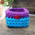 سبد وسایل تریکویی مربعی | JCHK-6570