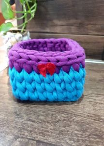 سبد وسایل تریکویی مربعی | JCHK-6570