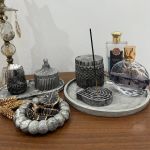 ظروف دکوراتیو سنگ مصنوعی طرح ماربل | JCHK-6614