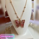گردنبند پروانه ای | JCHK-6621
