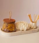 ست دکوری شمع و اکسسوری بتنی | JCHK-6837