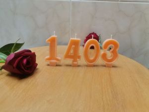 شمع دست ساز 